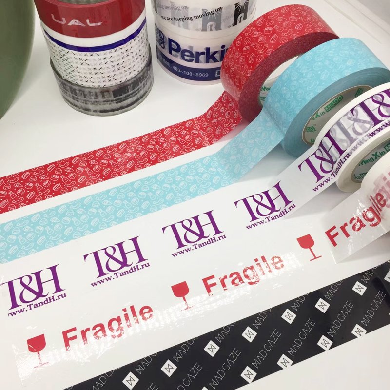 printed BOPP tape