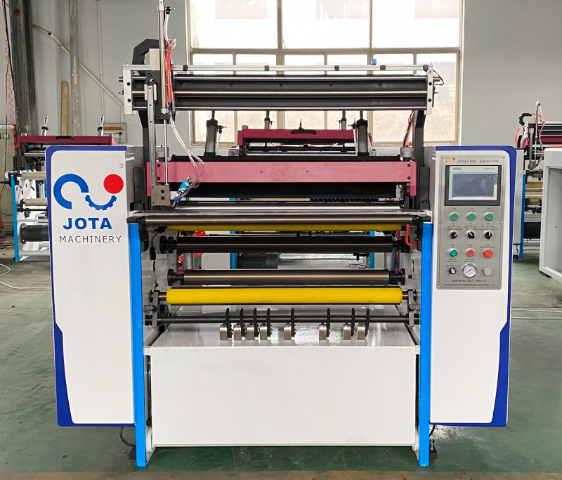 Thermal paper roll slitting machine 1